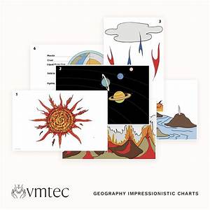 Geography Impressionistic Charts Virginia Montessori Teacher