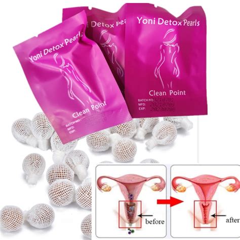 Vaginal Detox Pearls Point Tampons Chinese Medicine Swab Tampons