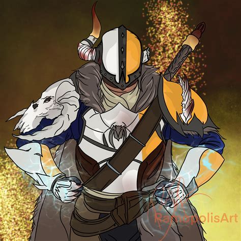 Art Lord Shaxx From Destiny But As A Dnd Character Rdnd