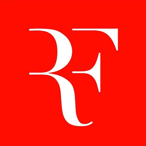Umweltfreundlich Karte Fernsehgerät Rf Federer Logo Golden Höflichkeit