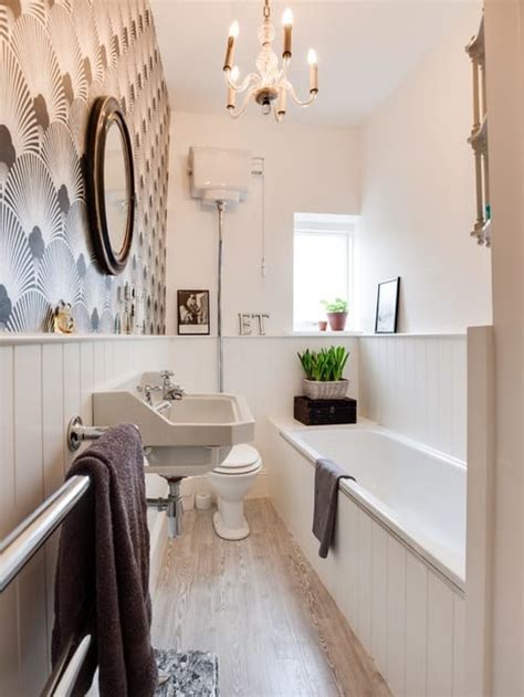 25 Most Brilliant Long Narrow Bathroom Ideas Thatll Drop Your Jaw