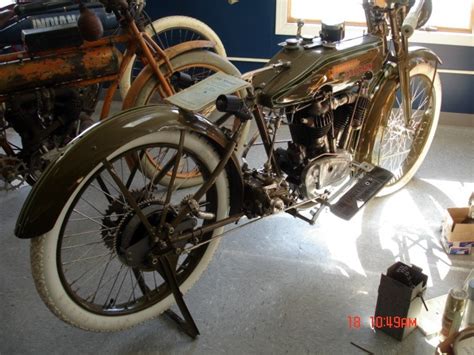1918 Harley Davidson Twin Model J Electric