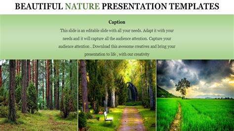 Nature Powerpoint Presentation Templates
