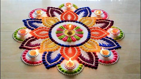 Brighten Up Your Diwali With Best Rangoli Designs