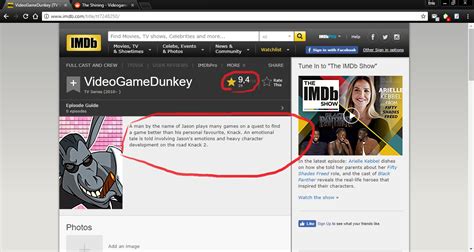 Dunkey's IMDb profile : videogamedunkey