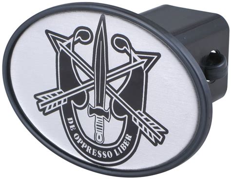 Special Forces Trailer Hitch Receiver Cover Knockout Hitch Covers Kd H