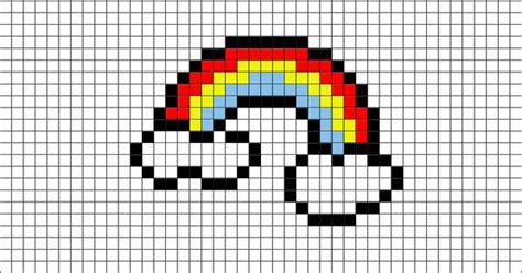 Rainbow Pixel Art Pixel Art Pixel 8bit Rainbow1024x1024png 880×581