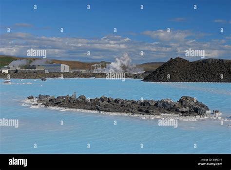 Le Spa Géothermique Blue Lagoon Islande Péninsule De Reykjanes Blue