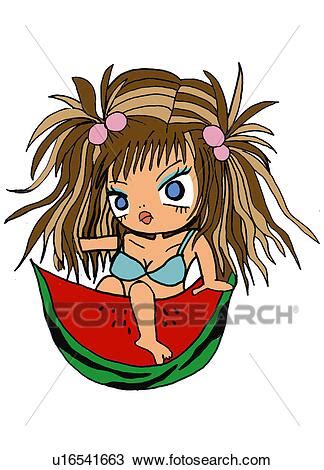 Sophia loren pencil drawing fine art. Drawing of A girl in bikini with watermelon, Illustration, Cartoon, Portrait u16541663 - Search ...