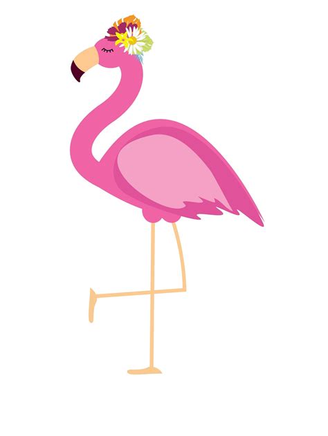 Flamingo Svg Flamingo Clip Art Pink Flamingo Svg Cute Summer Svg