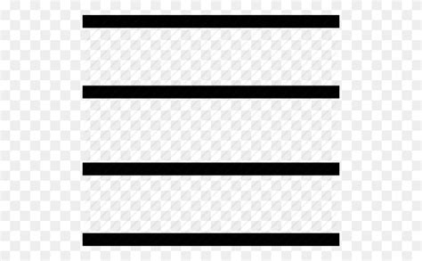 Box Column Horizontal Lines Icon Horizontal Line PNG Stunning