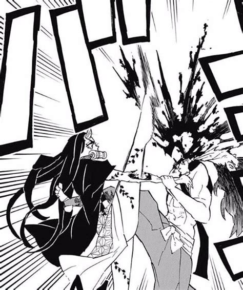 Nezuko Kicking Off A Demons Head Slayer Anime Anime Demon Anime