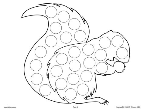 Stick leaves on the leaves that appear on the coloring pages instead of coloring them. Fall Do-A-Dot Printables! - SupplyMe