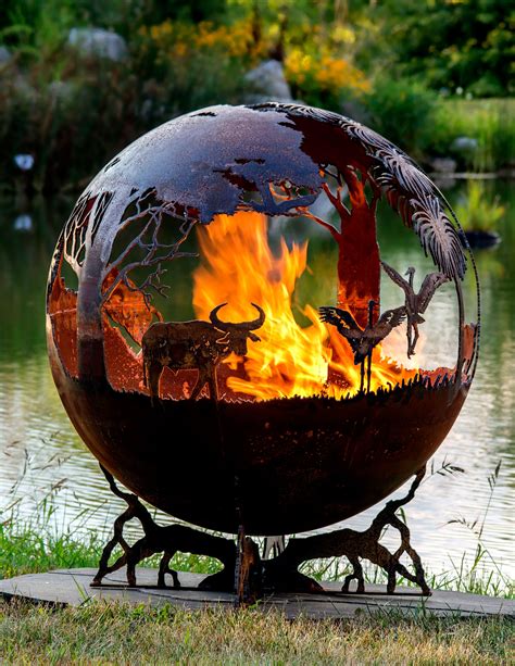 Outback Australia Fire Pit Sphere The Fire Pit Gallery Fire Pit
