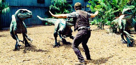 The Weird Unicorns World • Jurassic World 2015 Owen And His Raptors