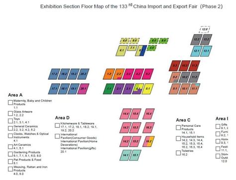 Layout Map Of 2023 Canton Fair Venue Pazhou Complex Map Easy Tour China