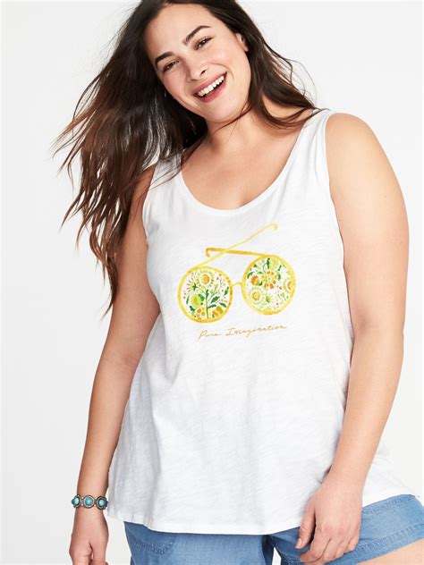 ◆ ◆ ◆ ◆ ◆ ◆ ◆ ◆ ◆ ◆ ◆ ◆ ◆ ◆ ◆ unisex sizing: 9.97 EveryWear Graphic Plus-Size Tank Pure Imagination ...