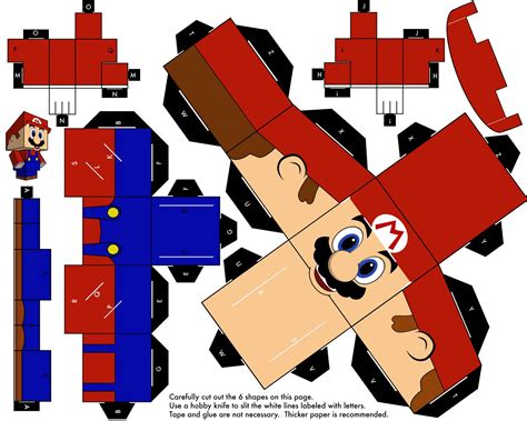 Muñecos Para Imprimir Y Armar Imagui Dibujos Para Armar Minecraft