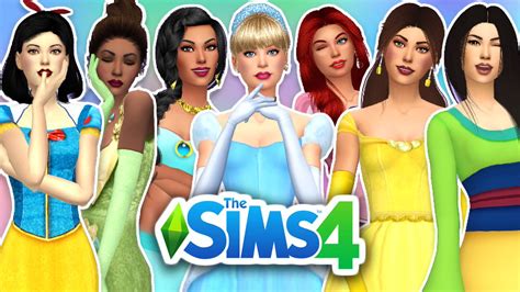 The Sims 4 Princesas Da Disney Coleção Para Download Geek Ninja