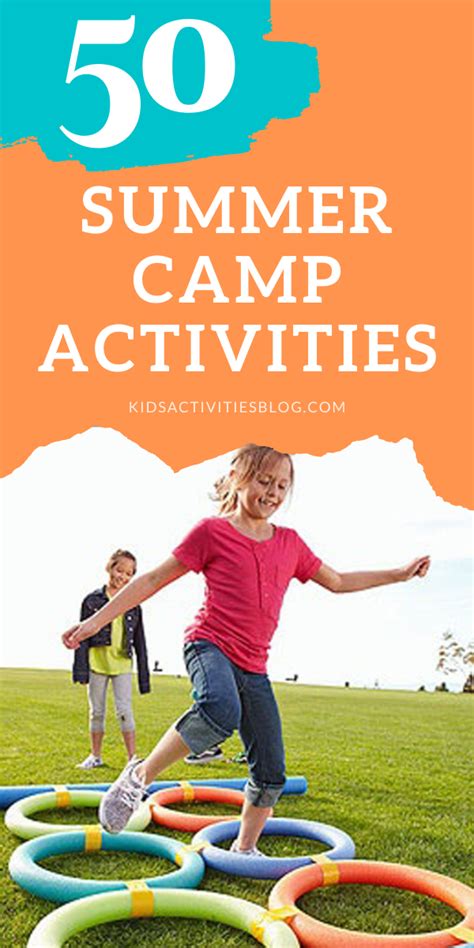 50 Fun Summer Camp Inspired Activities For Kids