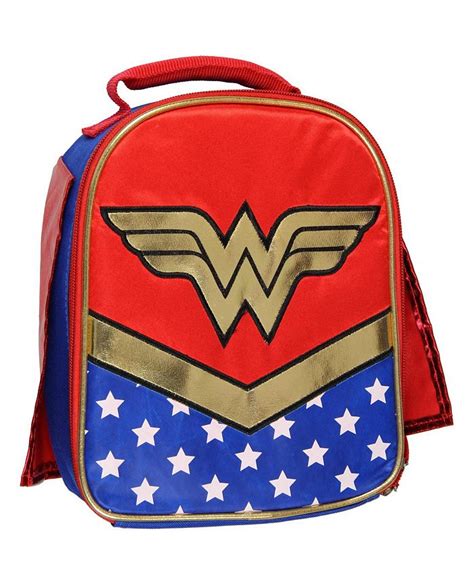 Dc Comics Wonder Woman Lunch Box Soft Kit Insulated Cooler Bag With