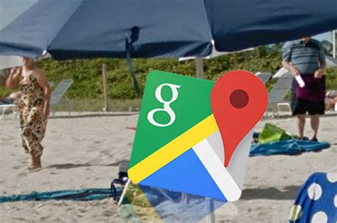 Google Maps Street View Spots Something VERY Naughty In Beach Can You See What Daily Star