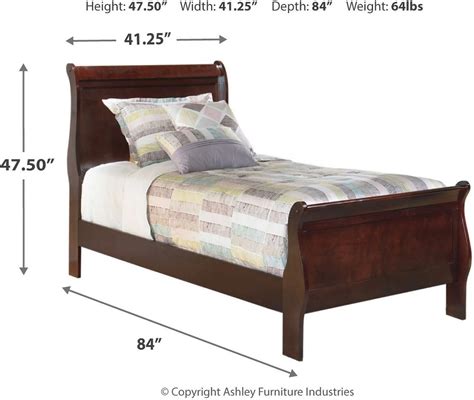 Alisdair Twin Sleigh Bed By Ashley Furniture 1stopbedrooms