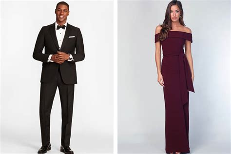 Black tie dress code, which is less formal than white tie, is the most frequently encountered formal evening wear, worn for dinners (both public and for most formal private black tie events in britain this would look unsuitable. The A-Z Of Wedding Dress Codes - Modern Wedding