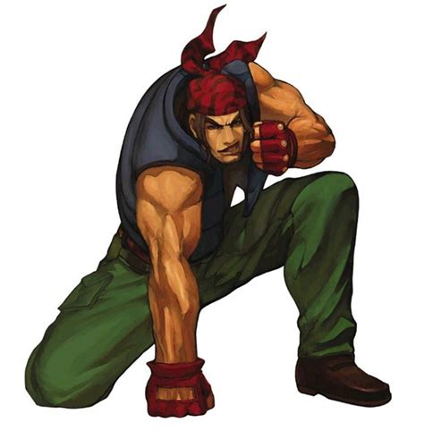 Ralf Jones Characters And Art King Of Fighters 2001 King Of Fighters Character Art Male