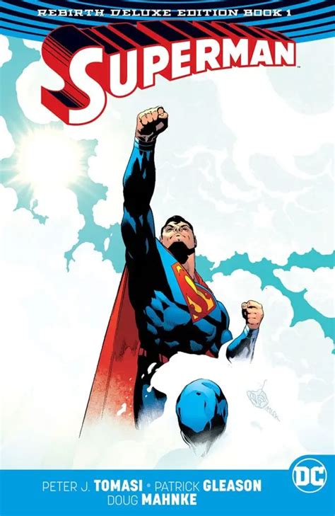 Comic Book Review Superman Rebirth Deluxe Edition Book 1