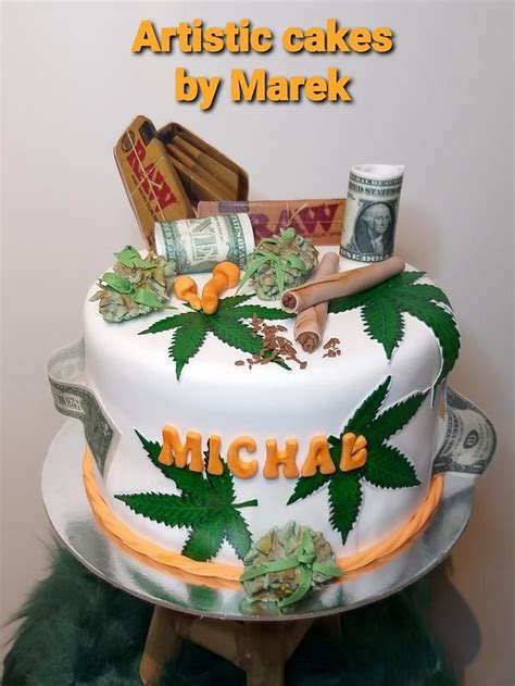 Cannabis Cake 21st Birthday Cakes Funny Birthday Cakes Special Birthday Cakes