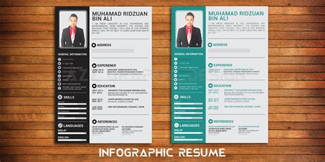 Tujuan utama resume adalah untuk mendapat panggilan ke temuduga kerja di sektor korporat. Infographic Resume (Latest)