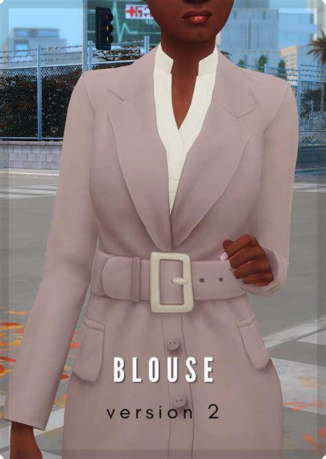 Tasha Coat Set Screenshots The Sims 4 Create A Sim Curseforge