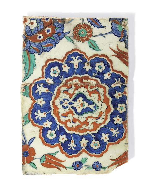 An Iznik Pottery Tile Panel Ottoman Turkey Circa Christie S