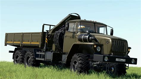 Ural 4320 60 Loader Crane V101 Fs19 Farming Simulator 19 Mod Fs19 Mod