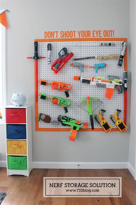 Diy nerf gun storage rack. Pin on Inspiration Made Simple