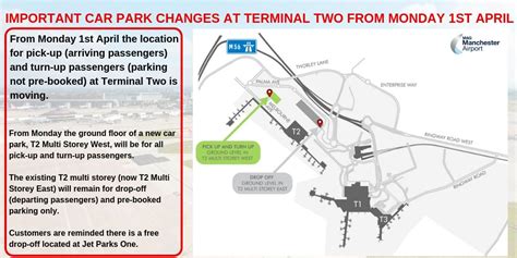 Manchester Airport On Twitter Important Parking Information At