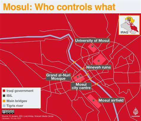 Battle For Mosul Who Controls What Iraq Al Jazeera