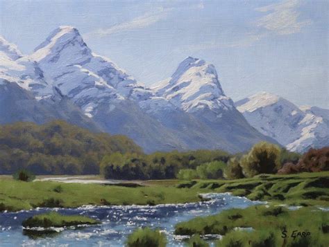 Paradise New Zealand In 2020 Oil Painting Landscape Landscape