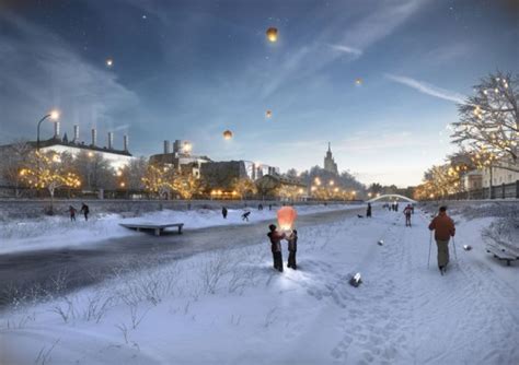 Project Meganom To Reconnect Moscow And Its Riverfront With Gorgeous