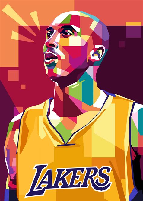 Kobe Bryant Tribute Art Wallpaper Goimages World