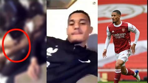 Arsenal Star William Saliba ‘faces Investigation For Allegedly Sharing A Snapchat Video Of A