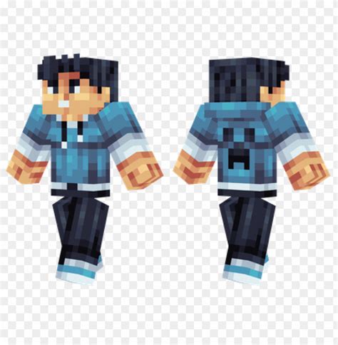 Minecraft Skins Blue Boy Skin Png Image With Transparent Background