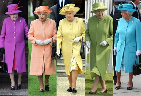La reina isabel ii de inglaterra, de 90 años, se convirtió este lunes en la primera monarca británica en cumplir el jubileo de zafiro. Isabel II, la reina del color - Los looks monocromáticos ...