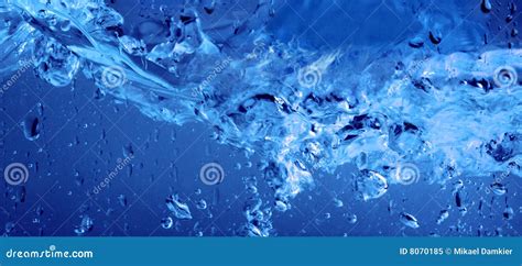 Clean Blue Water Stock Image Image Of Blue Background 8070185