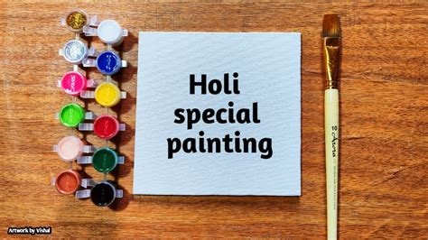 Holi Special Drawing Holi Drawing Easy Holi Painting Happy Holi