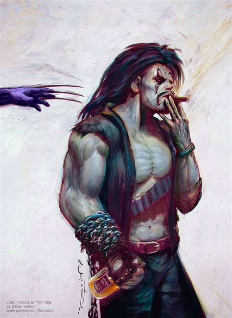 Lobo Vs Wolverine Phil Hale Tribute By Fantasio On Deviantart