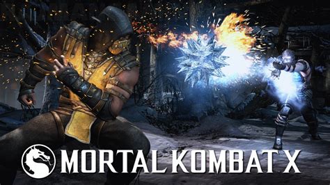 Mortal Kombat X Scorpion Vs Sub Zero Gameplay 60fps 1080p Youtube