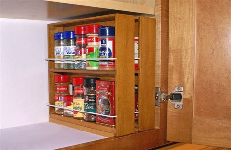 Spice Storage for right hand opening cabinet | Spice storage, Kitchen storage, Storage