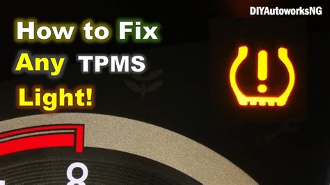 Fix A Tire Light That Stays On How To Reset Low Tire Pressure Warning